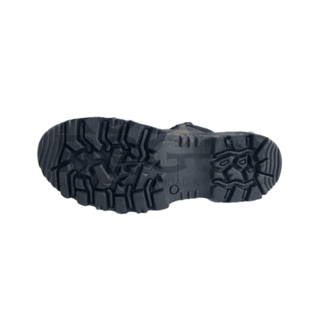 BOTA DE TRABAJO TIPO BORCEGUÍ CON CASCO MOD. 602-5