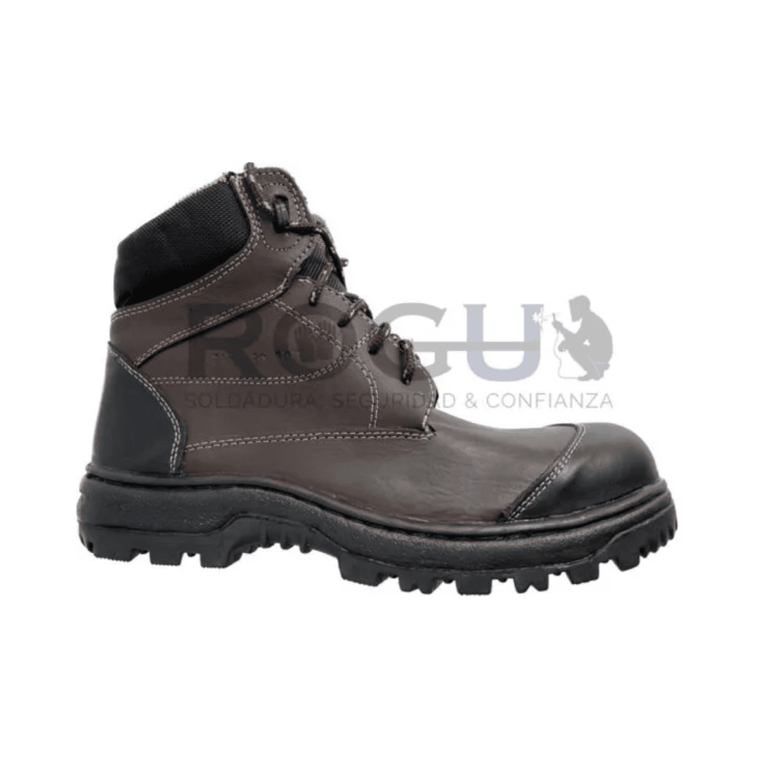 BOTA DE TRABAJO TIPO BORCEGUÍ CON CASCO MOD. 602-5